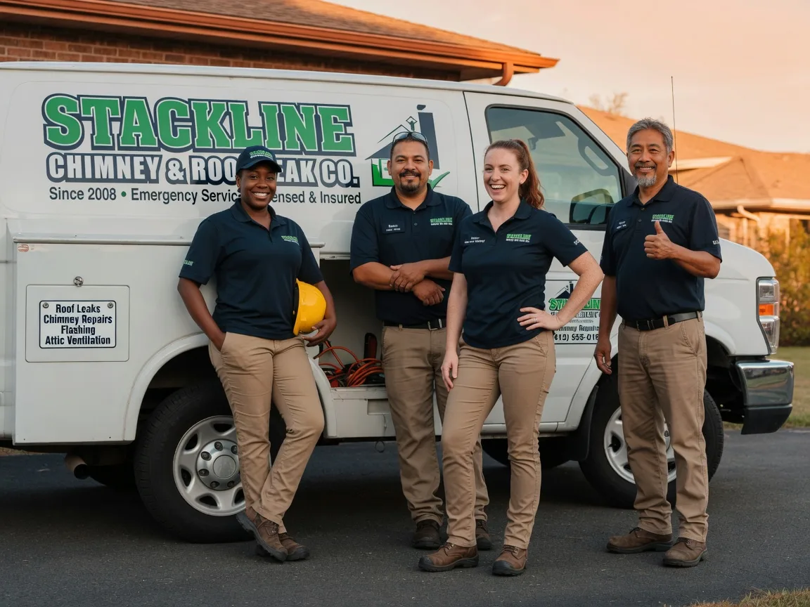 Chimney flashing repair company in Bardolph, IL